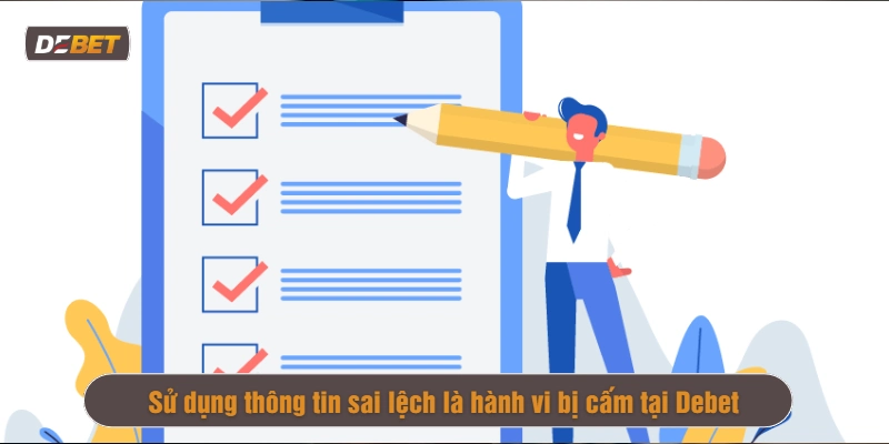 Điều khoản sử dụng nhà cái Debet