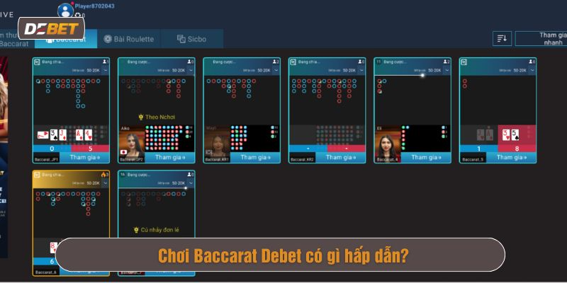 game Baccarat Debet