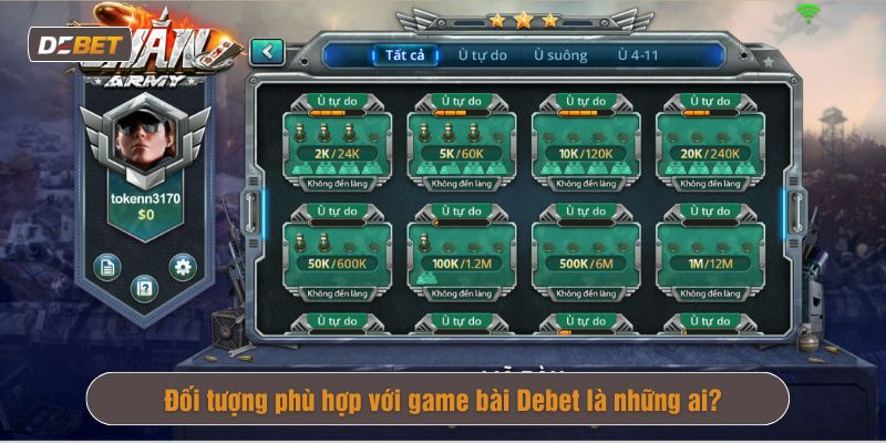 Game bài Debet